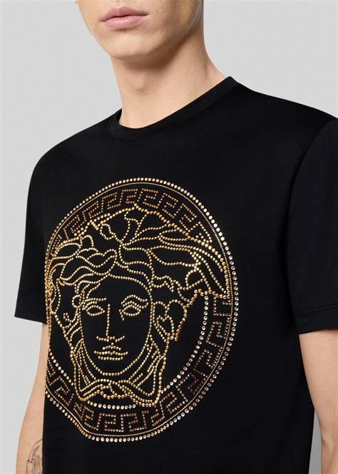 versace medusa icon t shirt|Versace Medusa shirt men's uk.